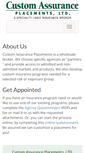 Mobile Screenshot of customassurance.com